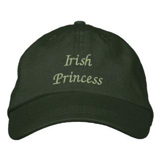 Irish Princess Embroidered Cap / Hat embroideredhat