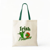 Irish Princess Heritage Heart Canvas Bag