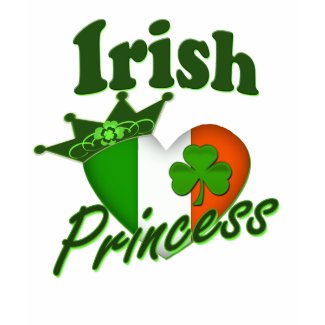 Irish Princess Heritage Heart shirt