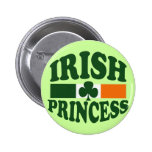 Irish Princess Pinback Button