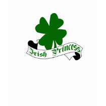 Irish Princess Shamrock t-shirts