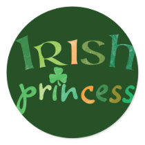 Irish Princess Stickers