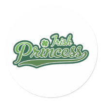 Irish Princess stickers