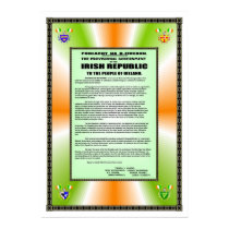 IRISH PROCLOMATION posters