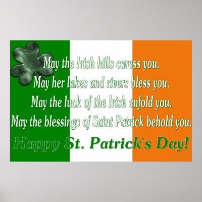Irish Proverb 5 - Irish Flag Print