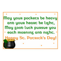 Irish Proverb 6 Print by mrssocolov Irish Proverb 6 Print