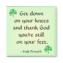 Irish Proverb Magnet