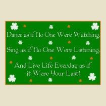 Irish Proverb Print by mrssocolov Irish Proverb Print