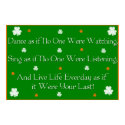 Irish Proverb Print