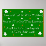Irish Proverb Print posters