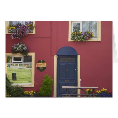 Irish pub greeting cards by ashroc