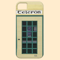 Irish Public Telephone Box on iPhone 5 Case