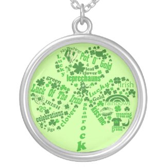 Irish Quotes Shamrock Jewelry