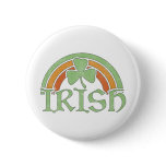 Irish Rainbow Pinback Button