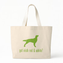 Irish Red & White Setter bags