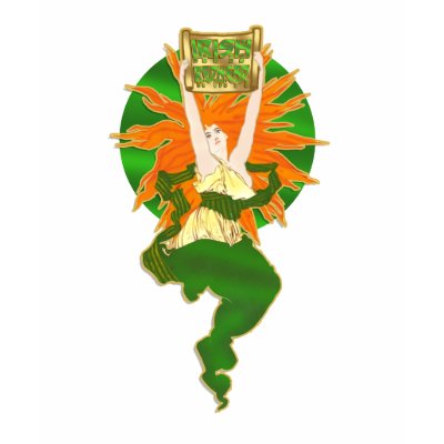 Irish redhead Womens Tees Shirts by IrishT