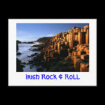 "Irish Rock & Roll" Postcard