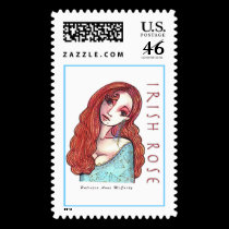 Irish Rose Stamp stamps