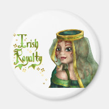 Irish Royalty Fridge Magnets
