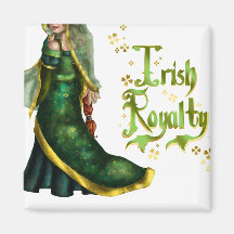 Irish Royalty Fridge Magnets