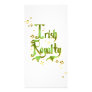 Irish Royalty Photo Card Template