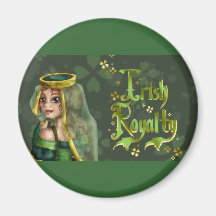 Irish Royalty Refrigerator Magnet