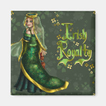 Irish Royalty Refrigerator Magnets