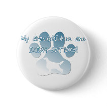 Irish Setter Grandchildren buttons by MenagerieMayhem Irish Setter Grandchildren buttons