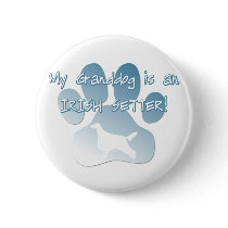 Irish Setter Granddog buttons by MenagerieMayhem Irish Setter Granddog buttons