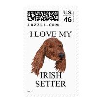 IRISH SETTER Love! postage