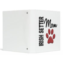 Irish Setter Mom 2 Binder