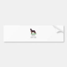 Irish Setter Pegatina De Parachoque