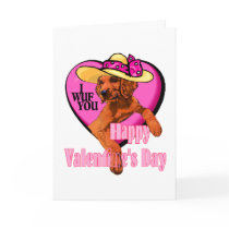 Irish Setter Valentines Day Gifts cards