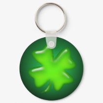 IRISH SHAMROCK by SHARON SHARPE keychains