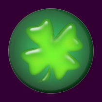 IRISH SHAMROCK by SHARON SHARPE magnets