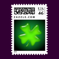 IRISH SHAMROCK by SHARON SHARPE postage
