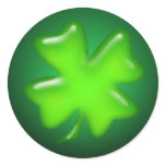 IRISH SHAMROCK by SHARON SHARPE stickers