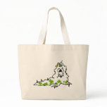 Irish Shamrock Cartoon Slug Monster bags