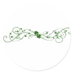 Irish Shamrock design stickers