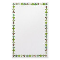 Irish Shamrock Elegance Stationery