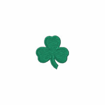 Irish Shamrock Embroidered Shirt