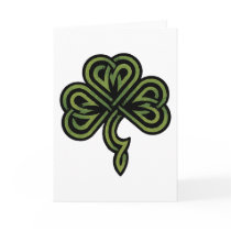 Irish Shamrock Gift Greeting Card