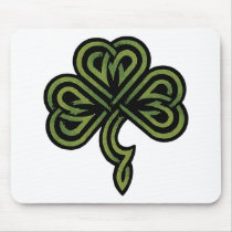 Irish Shamrock Gift Mouse Mat