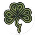 Irish Shamrock Gift stickers