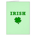 Irish Shamrock Greeting Cards