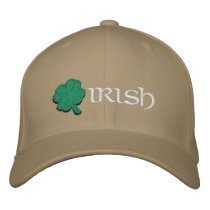 Irish Shamrock Hat embroidered hats by niffx Irish Shamrock Hat embroidered hats