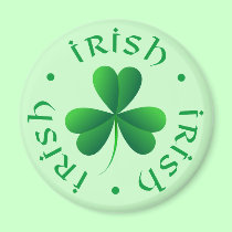 Irish Shamrock Magnet