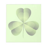 Irish Shamrock Memo Pad