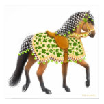 Irish Shamrock Parade Horse Print Irish Shamrock Parade Horse Print