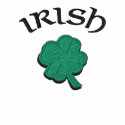 Irish Shamrock Polo Shirt embroidered shirts